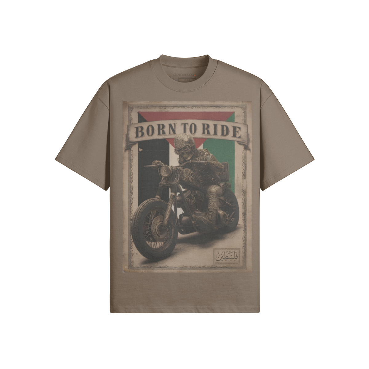 born to ride unisex oversized t-shirt